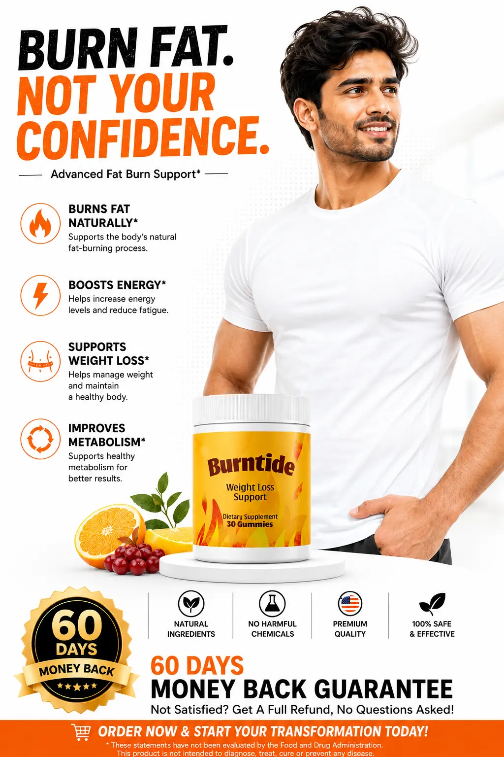 BurnTide Natural Weight Wellness Gummy